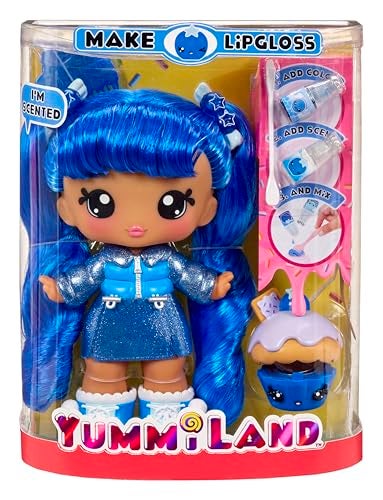 Yummiland Large Doll + Lipgloss Pet- Rory Blueberry, Age 4+ - Image 2