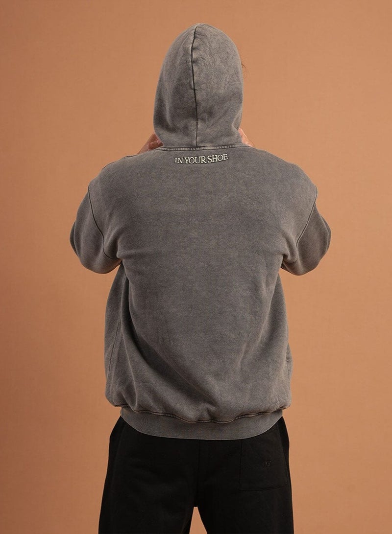 In Your Shoe Universal Peace Washed Hoodie - Image 2