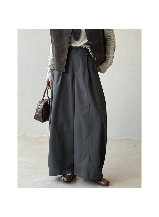 NIBEMINENT American-style Curved-knife Casual Pants For Women - Image 3