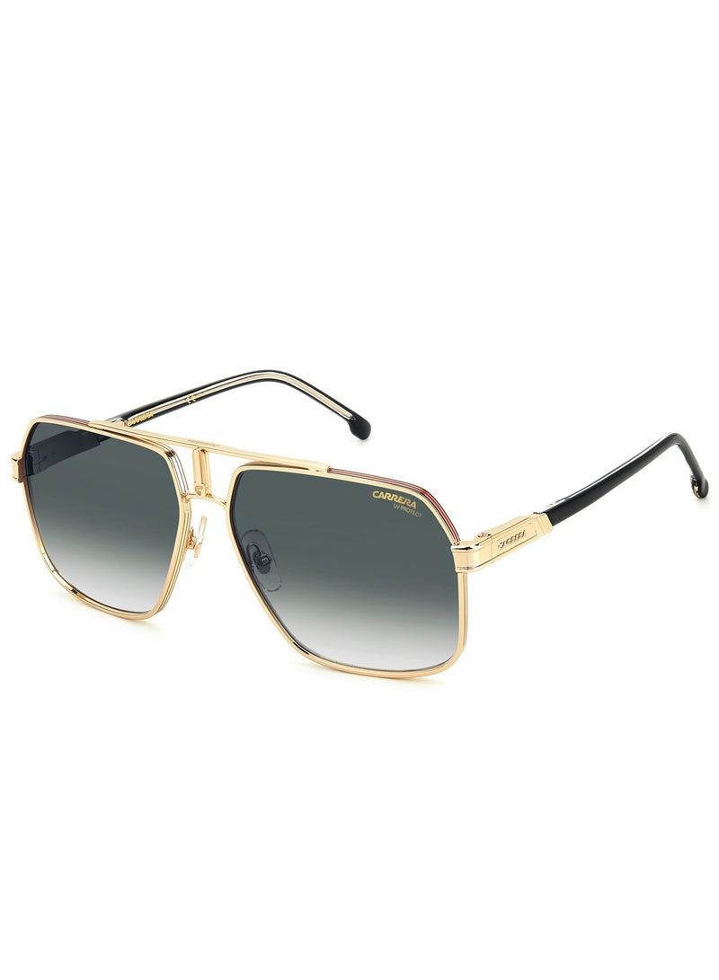 كاريرا نظارة شمسية أفياتور للرجال كاملة الحواف - Carrera 1055/S W3J9K - مقاس العدسة: 62 ملم - ذهبي - Image 1