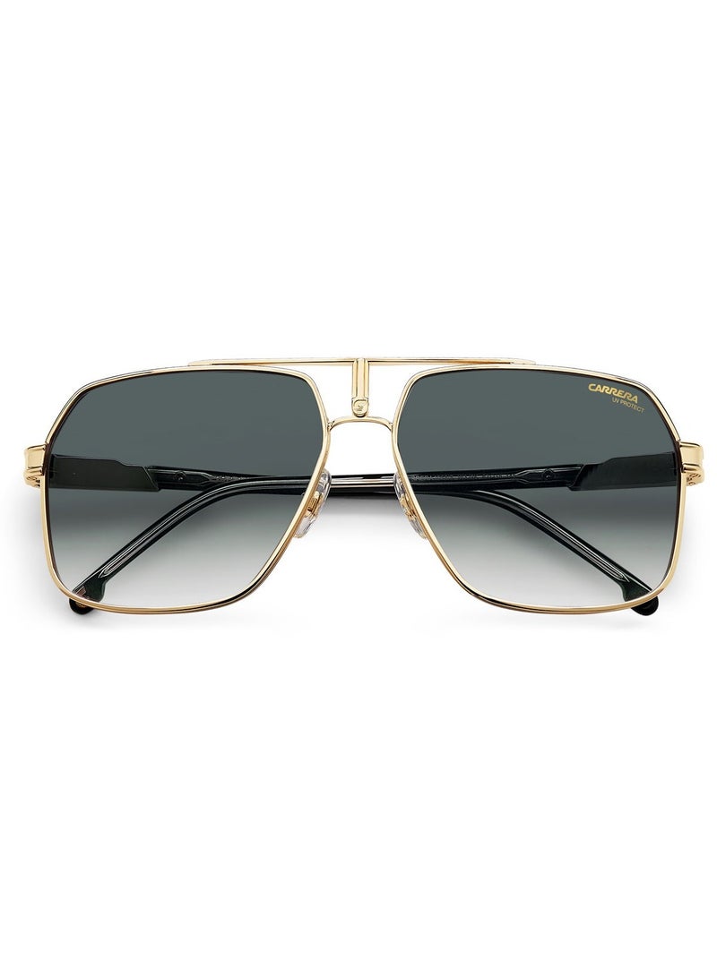 كاريرا نظارة شمسية أفياتور للرجال كاملة الحواف - Carrera 1055/S W3J9K - مقاس العدسة: 62 ملم - ذهبي - Image 3