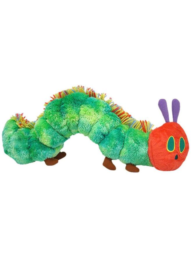 Children's Picture Book Very Machine Hungry Caterpillar Doll Pillow Children's Car Upper Neck Pillow Baby's Back Sleeping Artifact-Color:Small Size 25cm-Height:5 - Image 1
