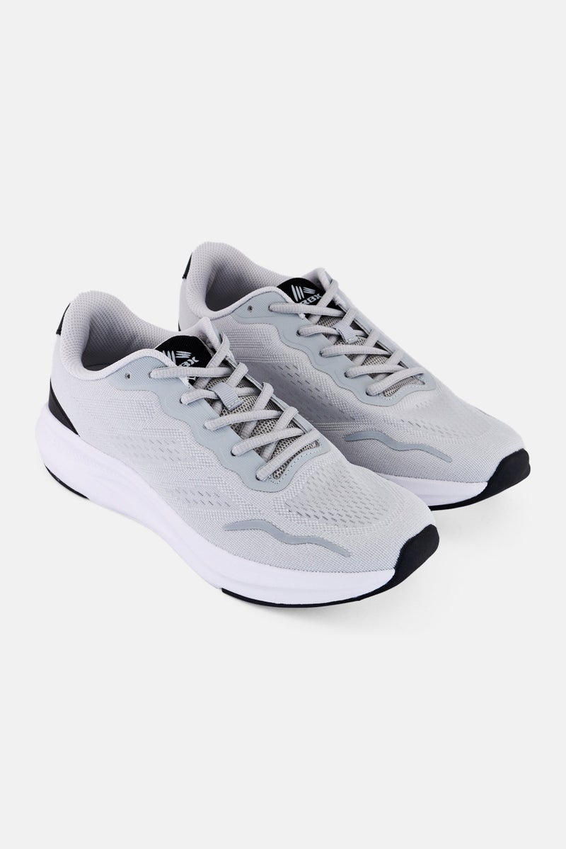 RBX أحذية تدريب رجالية مزودة بأربطة، رمادي فاتح - Image 1