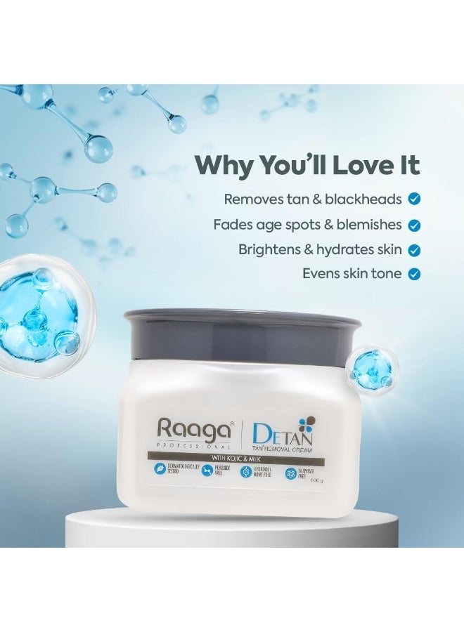 راجا بروفيشنال عبوة راجا الاحترافية لإزالة السمرة | كريم لإزالة السمرة مع الكوجيك والحليب (500 غرام) - Image 3