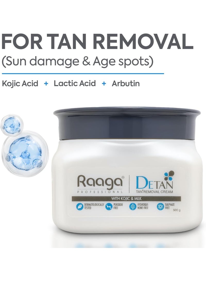 راجا بروفيشنال عبوة راجا الاحترافية لإزالة السمرة | كريم لإزالة السمرة مع الكوجيك والحليب (500 غرام) - Image 2