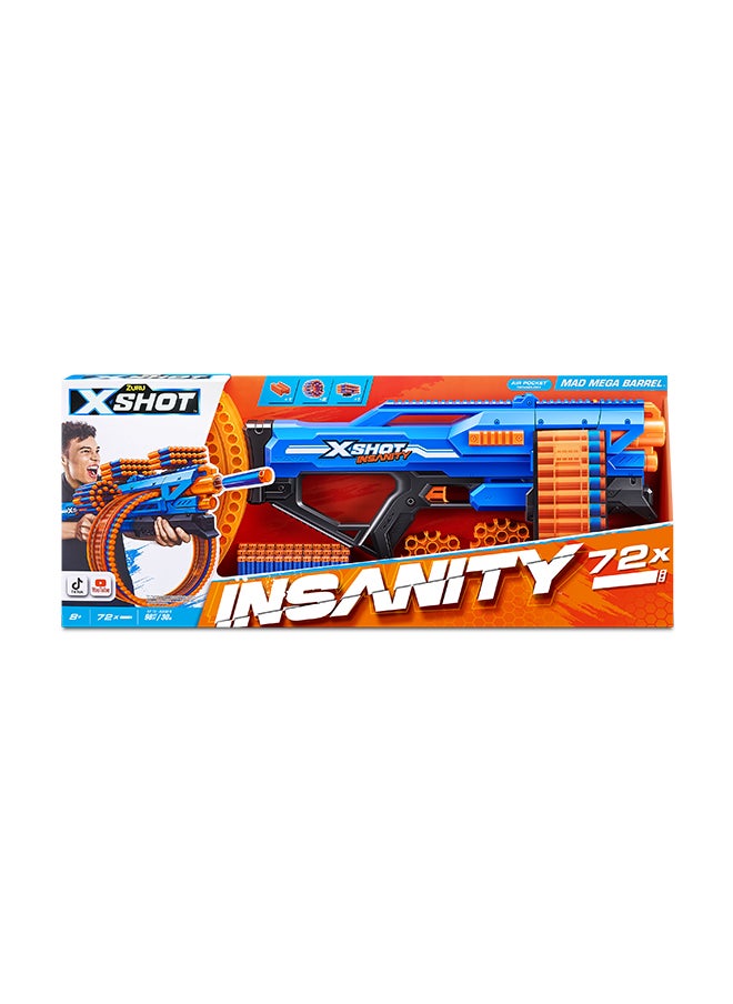 Zuru X-Shot جنون برميل ميجا المفتوح  - Image 1