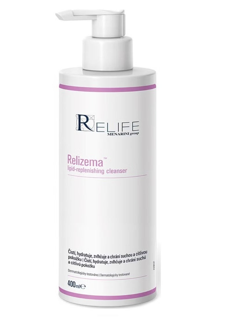 RELIFE Relife Relizema Lipid Replenishing Cleanser Gel 400Ml 