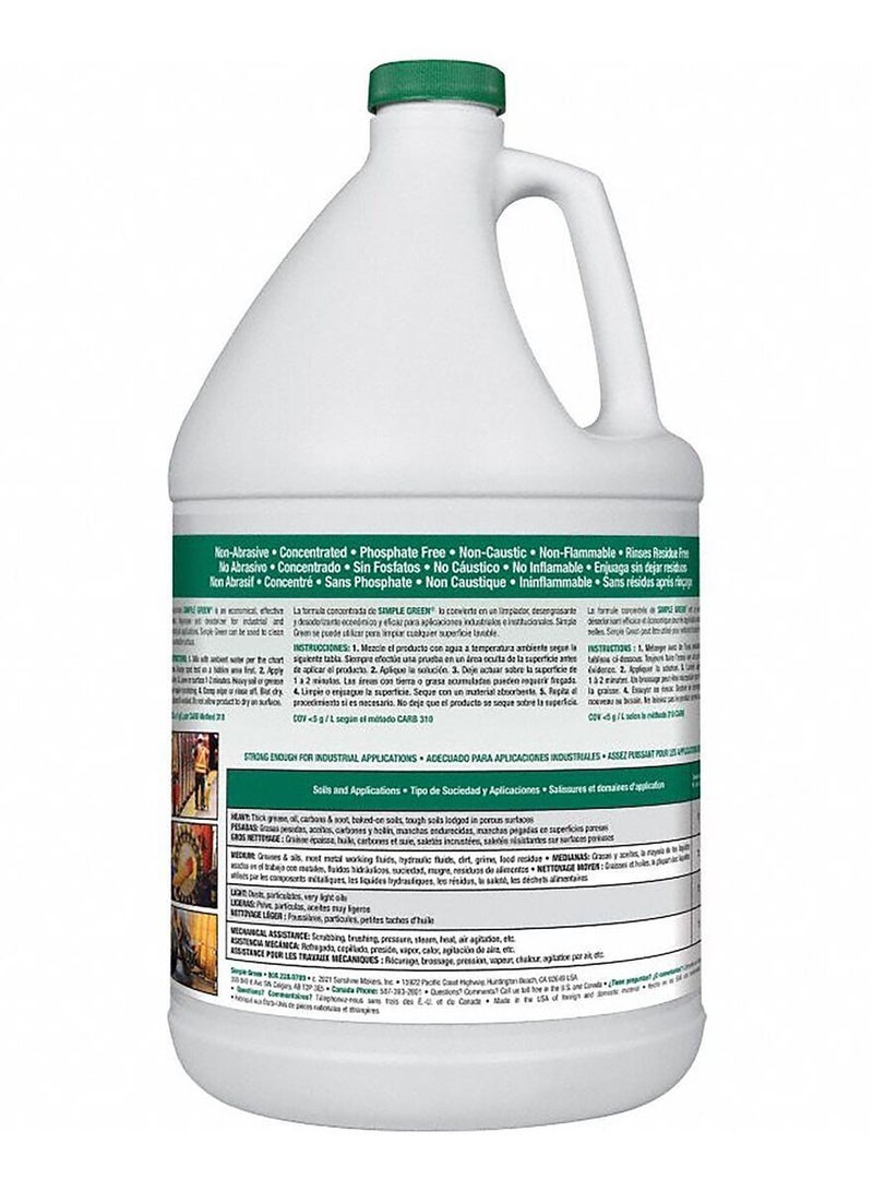 Simple Green Non-Toxic Formula Industrial Cleaner and Degreaser 3.78 Liter - Image 2