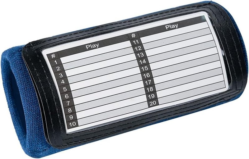 CHLPRO Quarterback Play Wristband - 3 Playsheet Compartments - Perfect for Flag and Tackle Football-2 Inserts Included-Youth,Single - Image 4