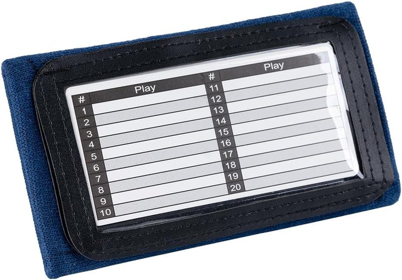 CHLPRO Quarterback Play Wristband - 3 Playsheet Compartments - Perfect for Flag and Tackle Football-2 Inserts Included-Youth,Single - Image 2
