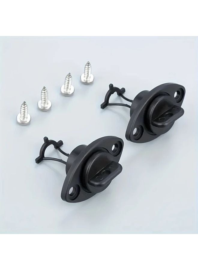 طقم سدادة تصريف عالمي لقوارب الكانو والكاياك مع ٤ مسامير - Image 1