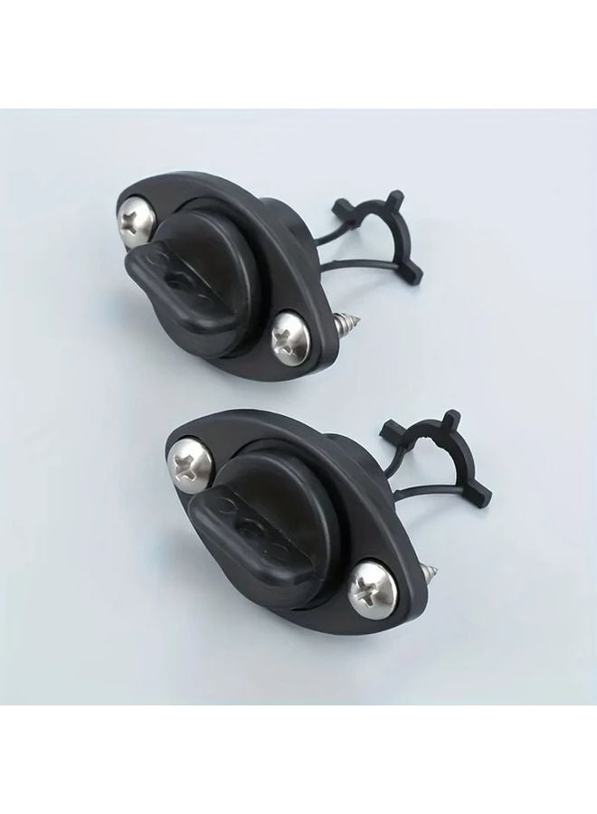 طقم سدادة تصريف عالمي لقوارب الكانو والكاياك مع ٤ مسامير - Image 3