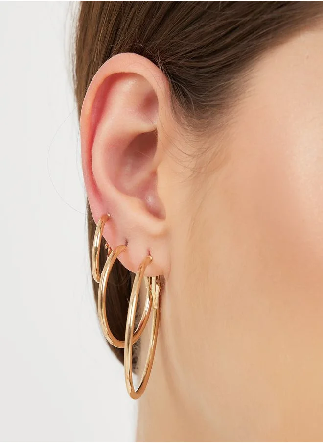 Styli Set of 6 - Multi Hoop Earrings