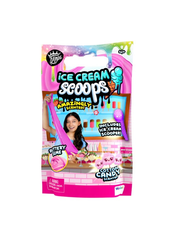 COMPOUND Kings COMPOUND KINGS ICE CREAM BUTTER SCOOPS BAG - SCENTED COTTON CANDY 