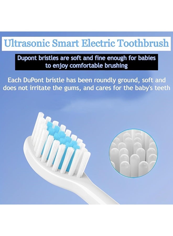 SAFENHAND Kids Powered Electric Toothbrush, Gentle Vibration, Toddler Vibrating, Battery Operated, Cordless - Image 3
