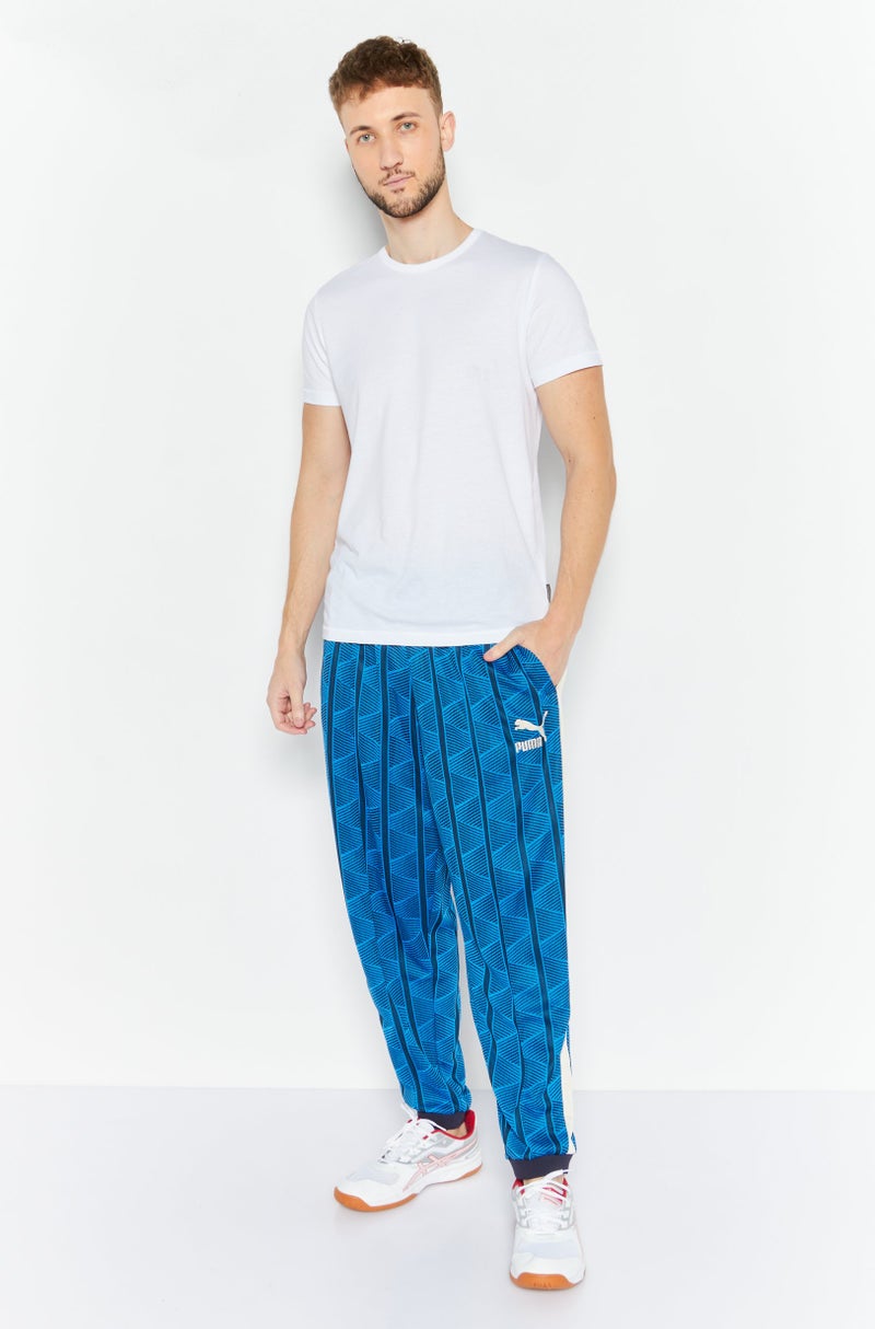 PUMA بنطلون تدريب رياضي للرجال من بومة × سلكت، أزرق - Image 2