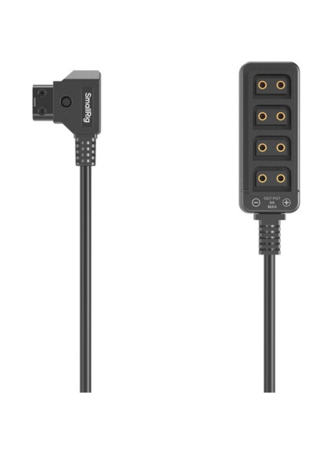 SmallRig Male D-Tap to 4-Port Female D-Tap Splitter Hub (25") - Image 1