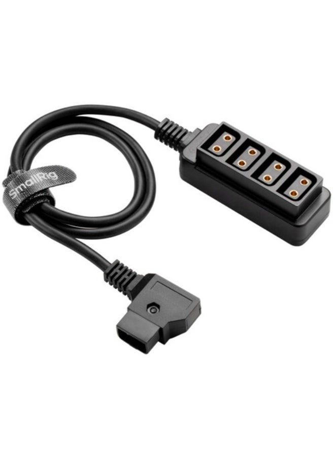 SmallRig Male D-Tap to 4-Port Female D-Tap Splitter Hub (25") - Image 5