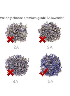 erorex 5A Lavender Sachet 10G 10Pcs Natural Lavender Dried Flower Bag Scent Sachet Drawer Freshener Premium Grade Dried Lavender Deodorizer Freshener For Drawers And Closets Home Car Fragrance Product  - Image 4