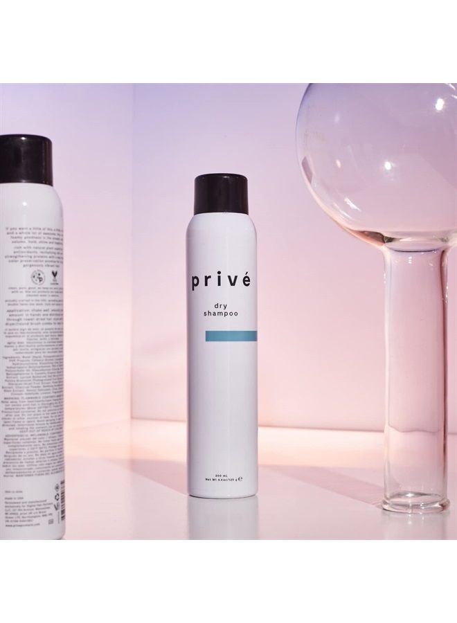 PRIVE بخاخ شامبو جاف من بريف - ينظف الشعر وفروة الرأس، دون ترك بقايا بيضاء ويمنح حجمًا مذهلاً، لجميع أنواع الشعر (4.4 أونصة) - Image 2