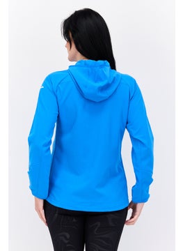 Brooks Women Sportswear Fit Long Sleeve Running Jackets, Blue  - Image 3