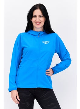 Brooks Women Sportswear Fit Long Sleeve Running Jackets, Blue  - Image 1