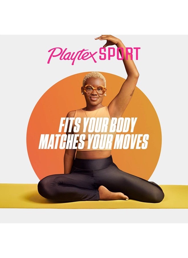 playtex - Playtex Sport Tampons, Multipack (24ct Regular/24ct Super Absorbency), Fragrance-Free - 48ct - Image 1