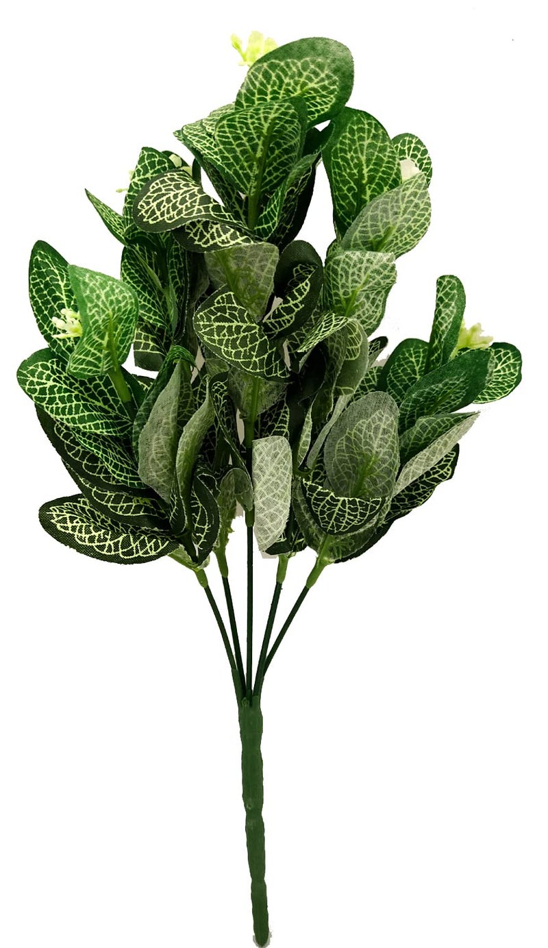3A Featuretail 12 Inch Dark Green Floral Stem Wire Crafting Floral Paper Wrapped Stick for Artificial Flowers Making, Plant Stub Stem (50 pc wire & 2pc Tape, Green Floral Wire with Green Floral Tape) - Image 3