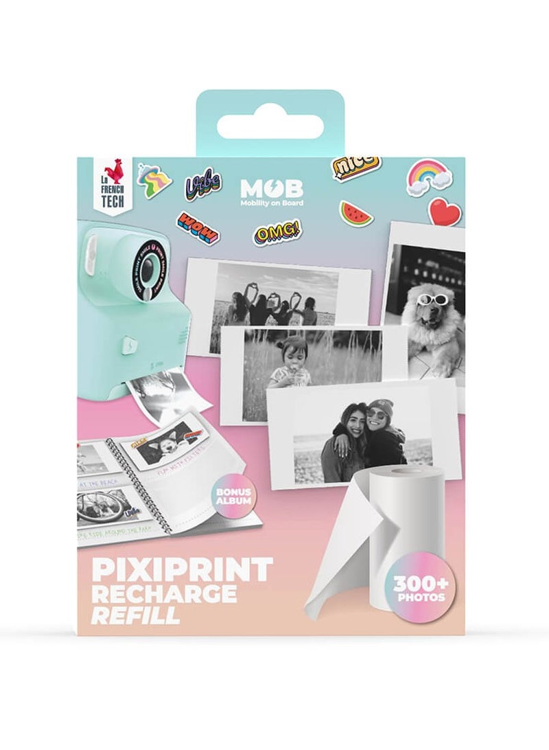 MOB Creative Kit Refill Paper Rolls Pack of 4 (3 Classic + 1 Sticker Roll) for Compatible Printers - Image 2
