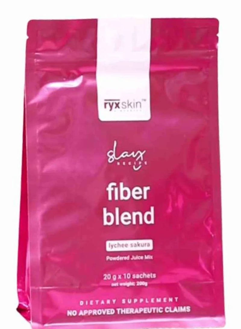 اشترِ عصير ليتشي ساكورا المجفف من Ryx Skin Sincerity، مزيج ألياف، 20 جرام × 10 أكياس
