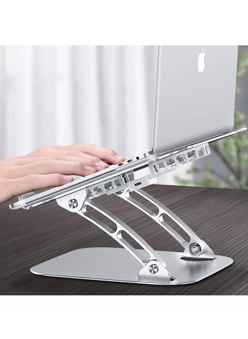 GENNEXT Laptop Cooling Stand with two Fan Computer Laptop Cooler Riser Compatible for 10- 15Inch Notebooks Tablets  - Image 3