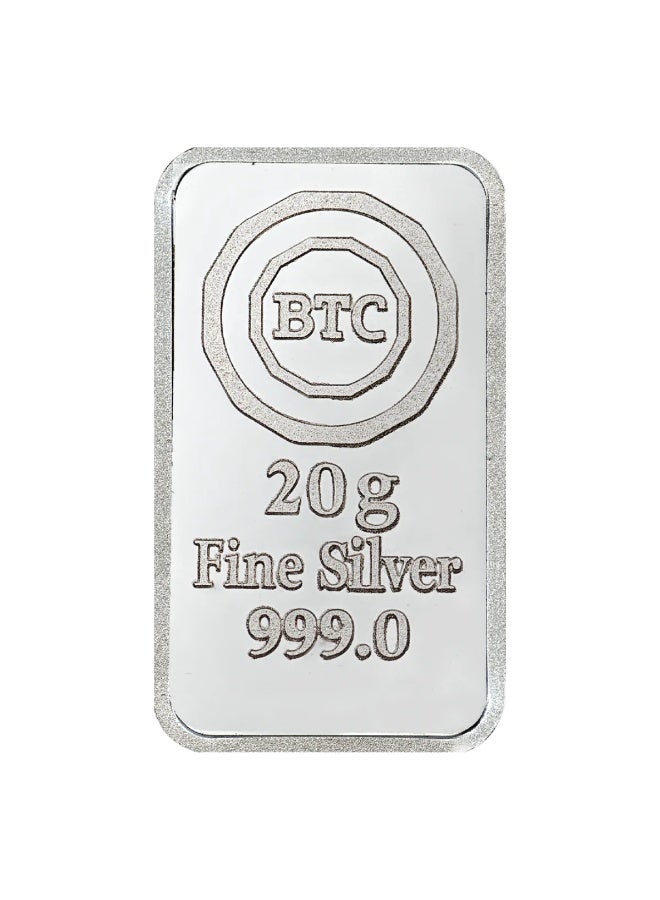 BTC 20g Silver Ingot- Mom in All Languages - Image 3