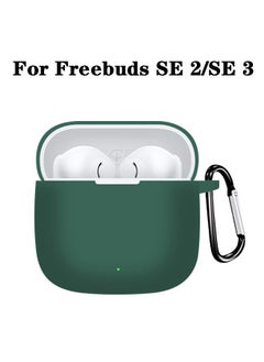 Generic Protective Silicone Case Cover for HUAWEI Freebuds SE 2/SE 3 In-Ear Earphones Green  - Image 1