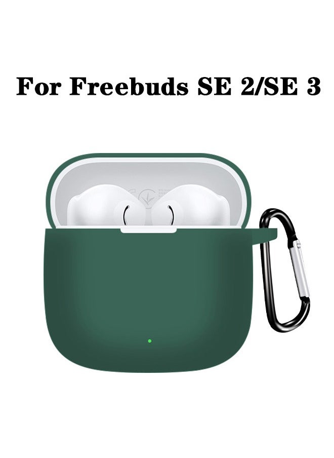 ماركة غير محددة غطاء حماية من السيليكون لسماعات الأذن HUAWEI Freebuds SE 2/SE 3 باللون الأخضر  - Image 1