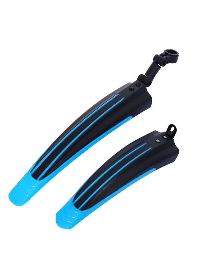 NIBEMINENT 1 Pair Stylish MTB Bicycle Front Rear Mudguard Mountain Bike Plastic Fenders Set 52.55x6.15x5cm  - Image 1