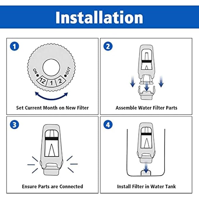 ULHYC Coffee Machine Replacement Water Filter Compatible With Breville Claro Swiss For Oracle Barista Bambino Espresso Coffee Machine  2 Pack - Image 4
