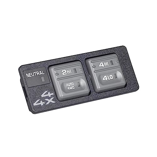 SOAESCN 4WD Switch for 1998-2000 Chevy Tahoe Suburban GMC K1500 K2500 K3500 Yukon Pickup,Cadillac Escalade 4x4 Four Wheel Drive Transfer Case Selector Switch, 15027104, 19168765, 901130, 1S4235, TCA36 - Image 2