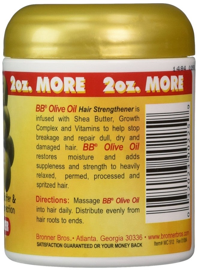 Bronner Bros Bronner Brothers Olive Oil Hair Strengthener, 6 Ounce - Image 2