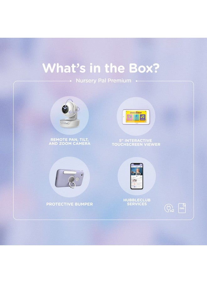 Hubble Connected Nursery Pal Premium Smart Connected, Wi-Fi Enabled Baby Monitor with Parent Unit Viewer - Image 2
