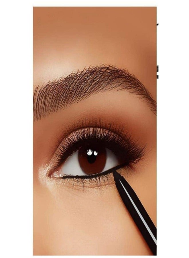 MagicHuda Magic Huda Combo 3in1 Waterproof Long Lasting Eyeliner, Mascara & Eyebrow Penci With kajal Pack of-4 - Image 4