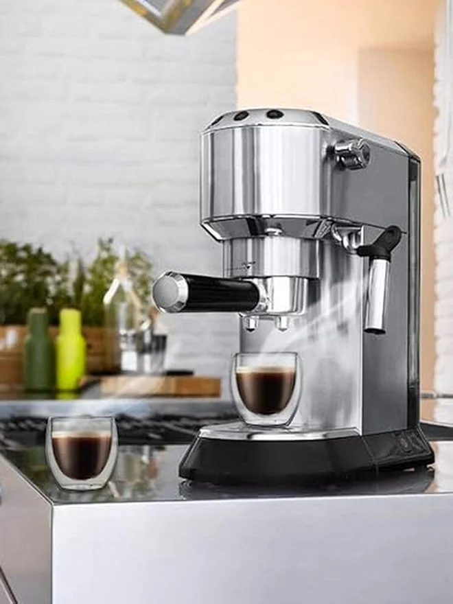 1Chase  1CHASE Set of 6 - Double Wall Borosilicate Coffee Tea Cup, 80ml  | Best Price UAE