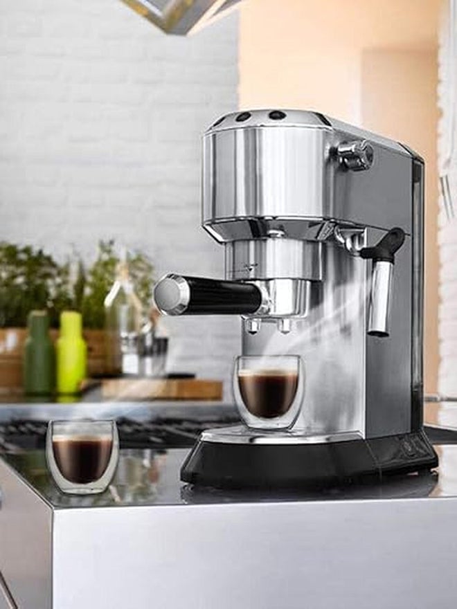 1CHASE Set of 6 - Double Wall Borosilicate Coffee Tea Cup, 80ml - Image 3