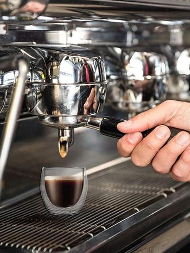 1CHASE Set of 6 - Double Wall Borosilicate Coffee Tea Cup, 80ml - Image 2