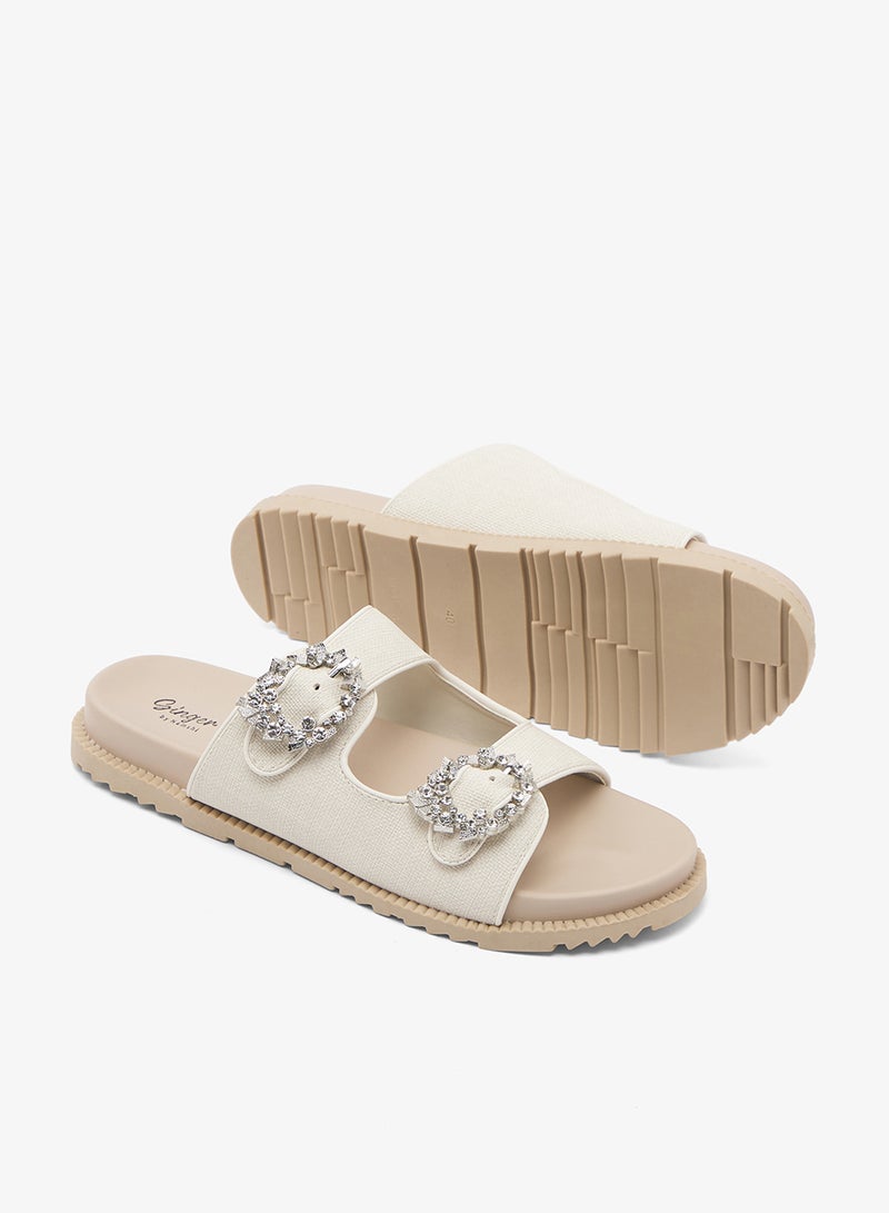 جينجر صنادل مسطحة - Image 3