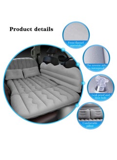 Arabest Car Air Mattress Thickened Inflatable Mattress SUV Trunk Back Seat Car Air Bed with Air-Pump Extended Couch Two Pillows Piers Portable Camping Travel Sleeping Cushion Pad for Home Outdoor Hiking Trip  - Image 3