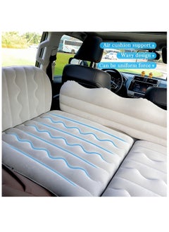 Arabest Car Air Mattress Thickened Inflatable Mattress SUV Trunk Back Seat Car Air Bed with Air-Pump Extended Couch Two Pillows Piers Portable Camping Travel Sleeping Cushion Pad for Home Outdoor Hiking Trip  - Image 4