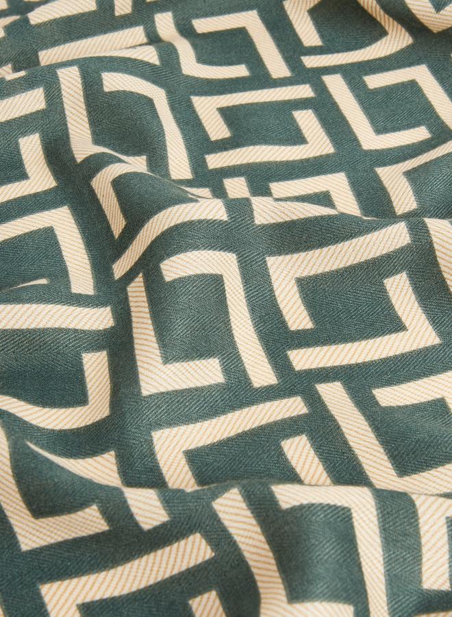 Styli Maze Print Scarf - Image 2