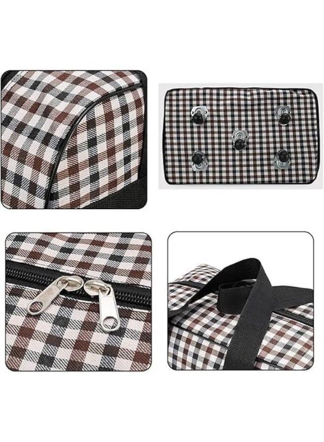 م اكس م حقيبة سفر متحركة قابلة للطي مع عجلات XX-Large 30kg حقيبة دافل قابلة للتمديد بسحاب مقاوم للماء (مزيج الألوان) - Image 4