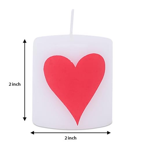 AURA DECOR AuraDecor Playing Card Theme Pillar Candle Set - Spade, Heart, Club, and Diamond Design - Home Decor & Gift Set - Image 5