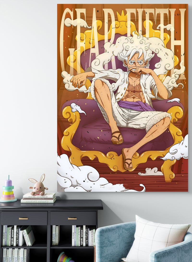 MODCLASS Wall Art Printed Frame One Piece Joy Boy  - Image 1